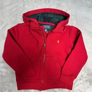 Polo Ralph Lauren Boys Seasonal Full Zip Fleece-Isfzhood Sz 5 New W/O Tags